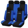 Coprisedili auto universali Racing nero - blu